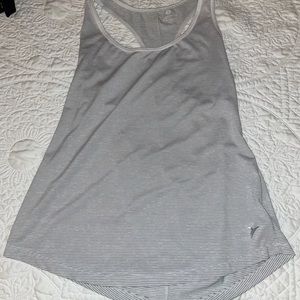 Striped old navy workout tank top